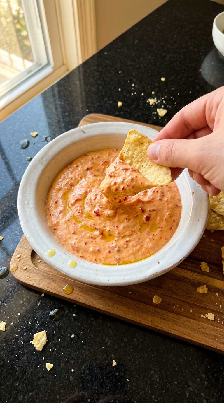 Roasted Red Pepper Aioli Dip