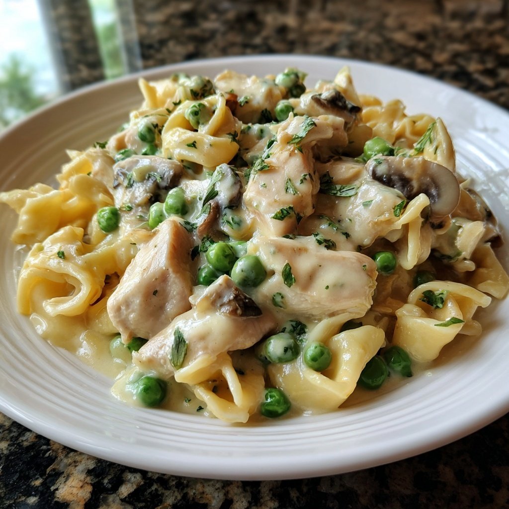 Creamy Chicken and Noodles