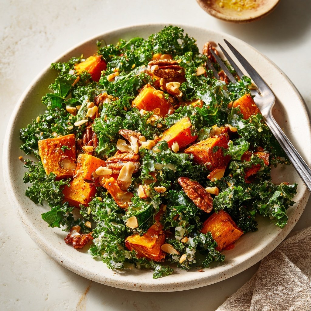 Sweet Potato and Kale Salad
