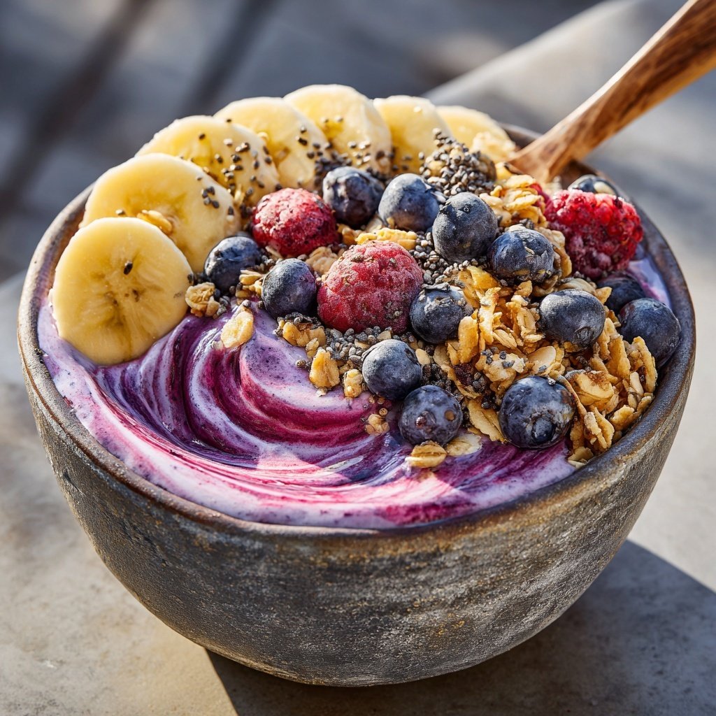 Banana Berry Smoothie Bowl