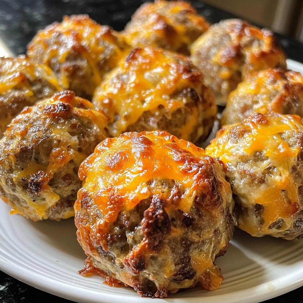 Cheddar Bay Sausage Balls