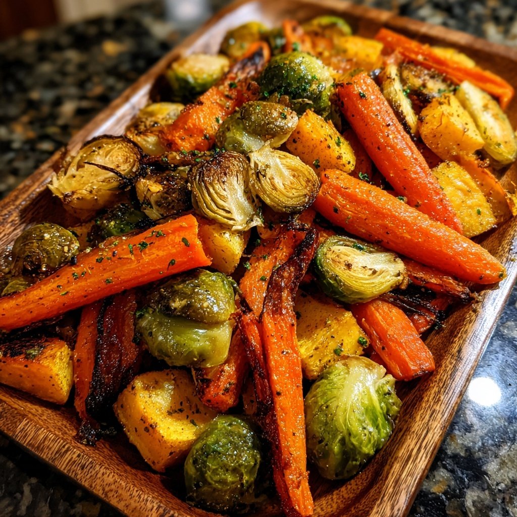 One-Pan Winter Veggie Roast