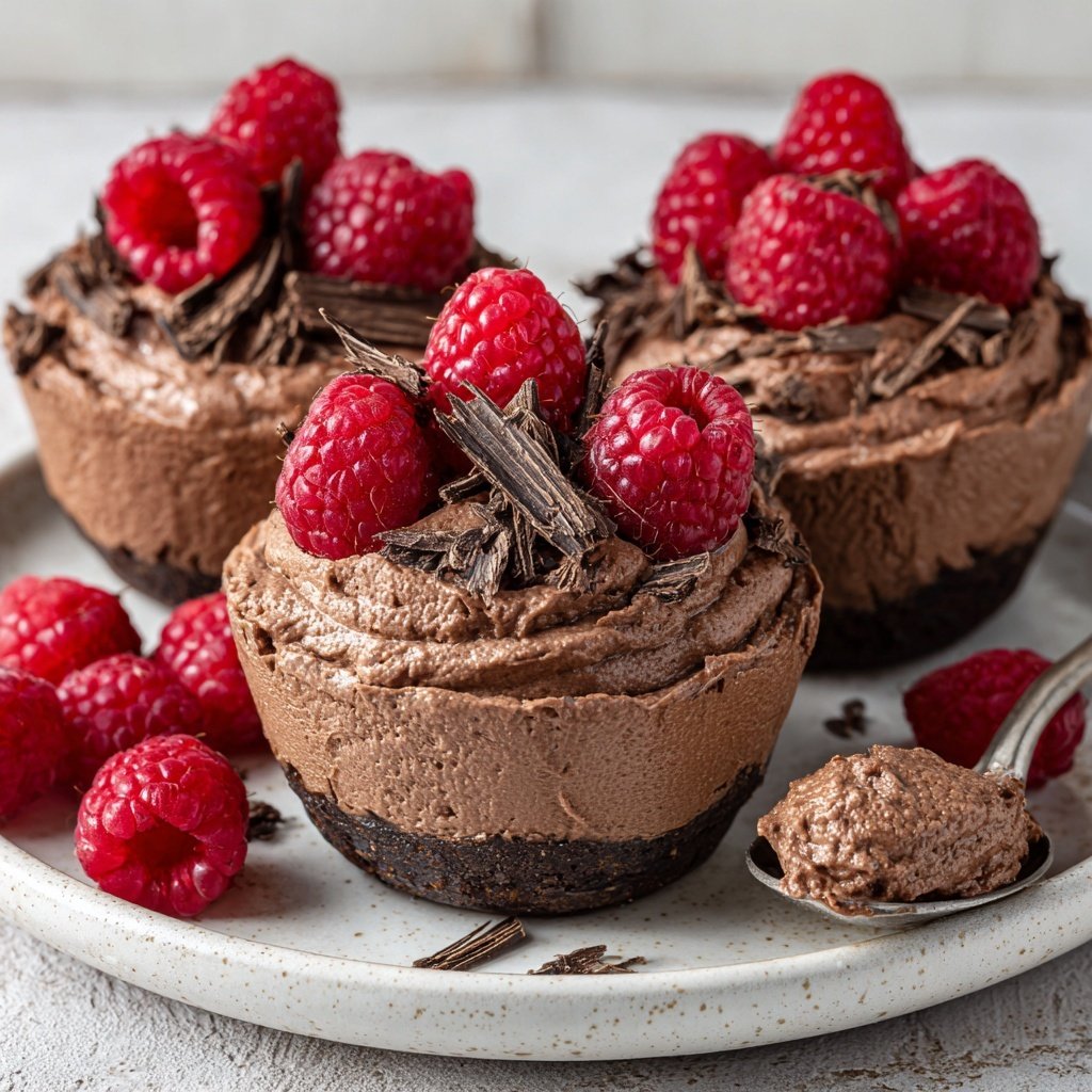 Chocolate Avocado Mousse Cups