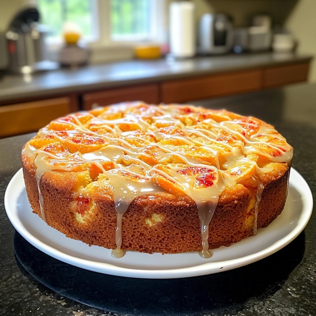 Capricorn Blood Orange Olive Oil Cake