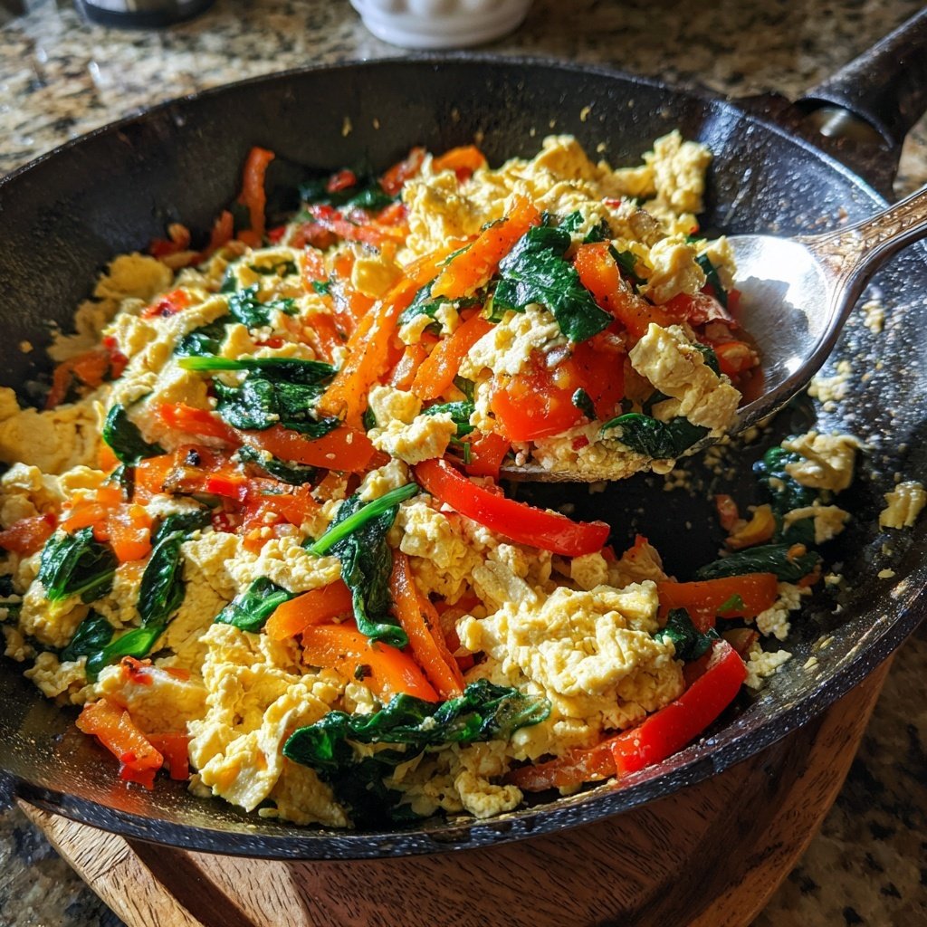 Tofu Veggie Scramble
