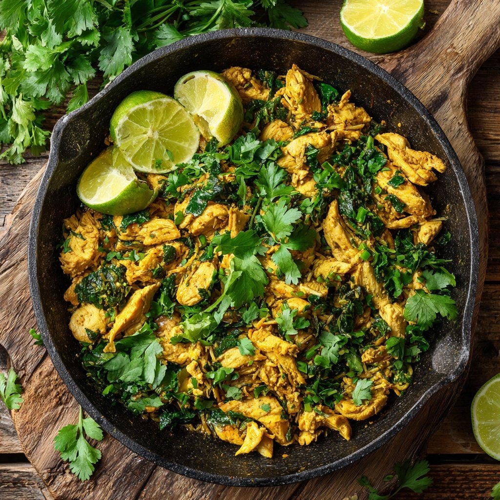 Coconut Lime Chicken Skillet