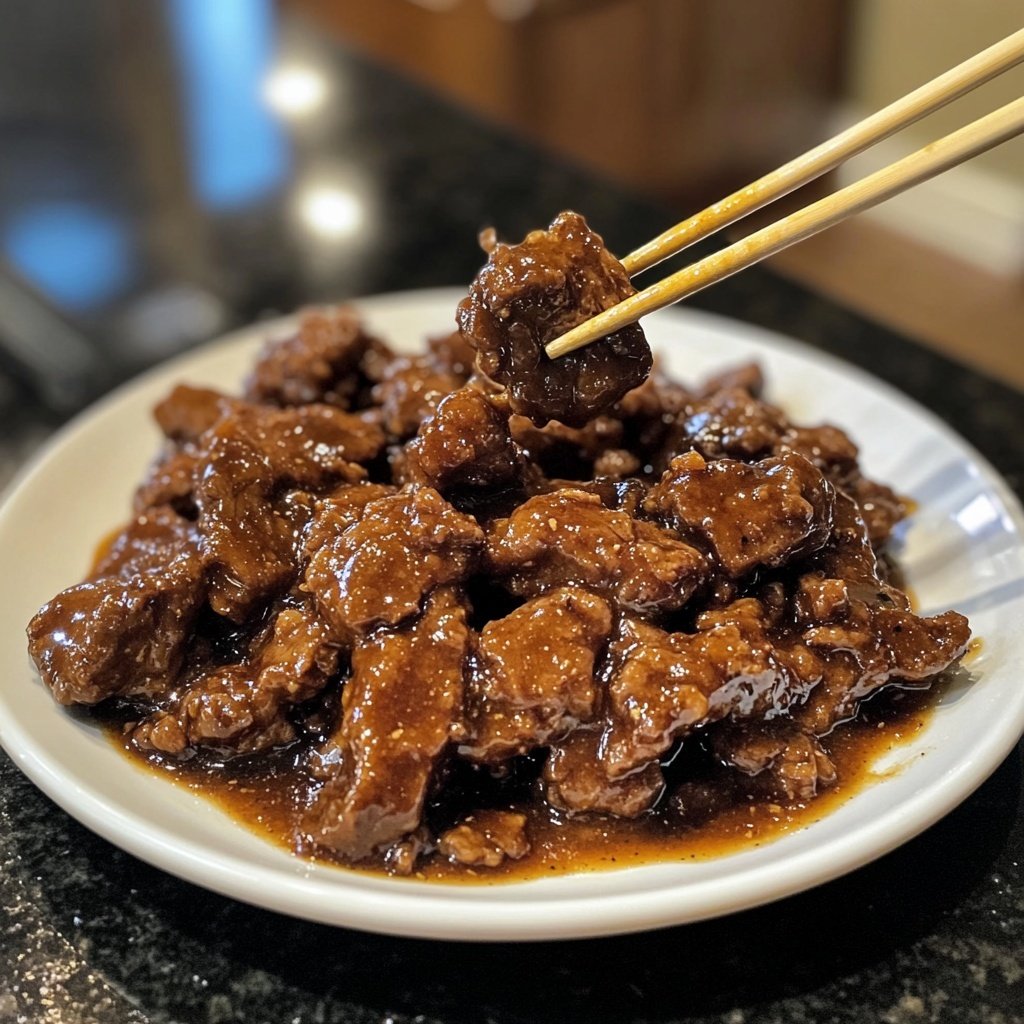 Slow Cooker Mongolian Beef