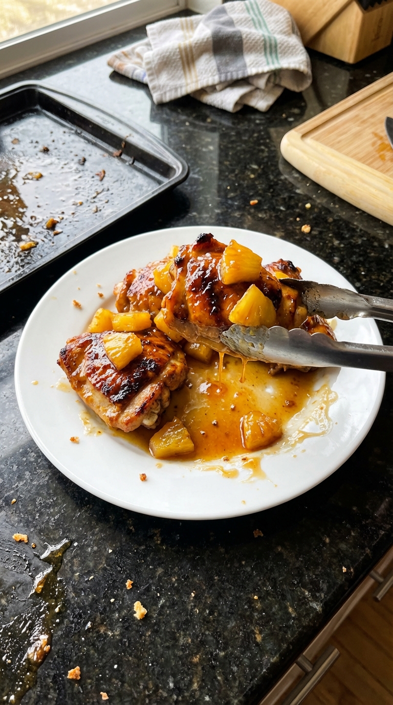 Honey-Glazed Pineapple Chicken