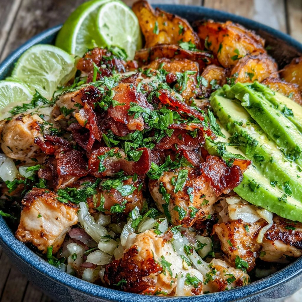 Cilantro Lime Chicken Bowl