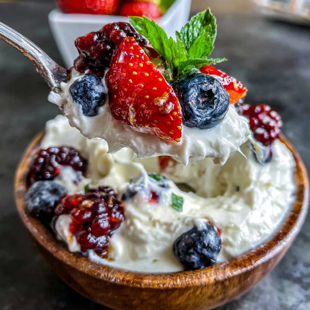 Yogurt Protein Fruit Dip