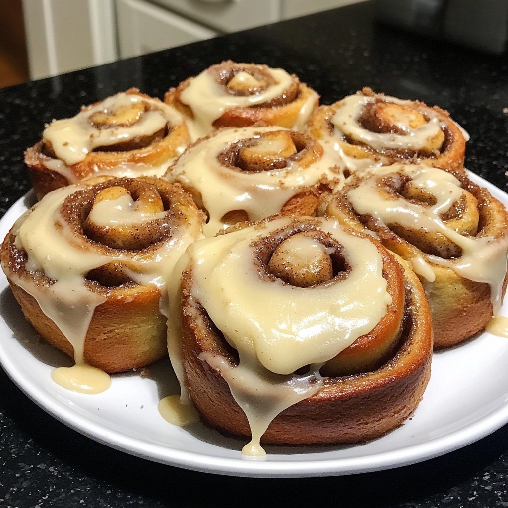 Apple Cinnamon Rolls with Cream Cheese Frosting