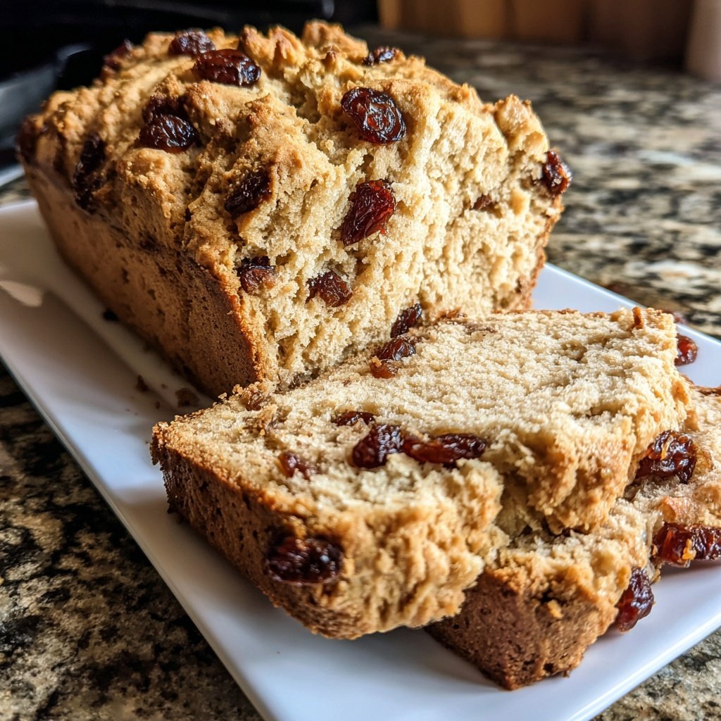Cinnamon Raisin Quick Bread