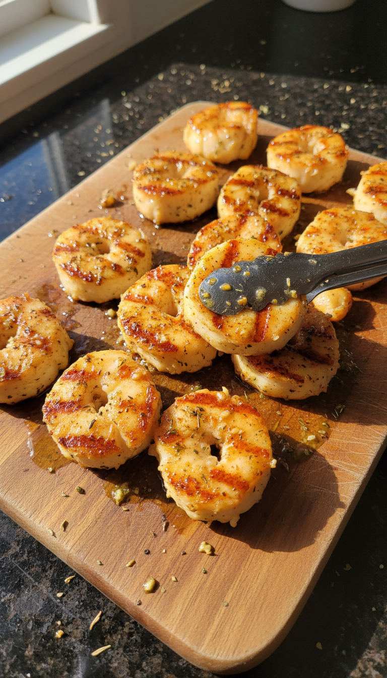 Grilled Lobster Medallions