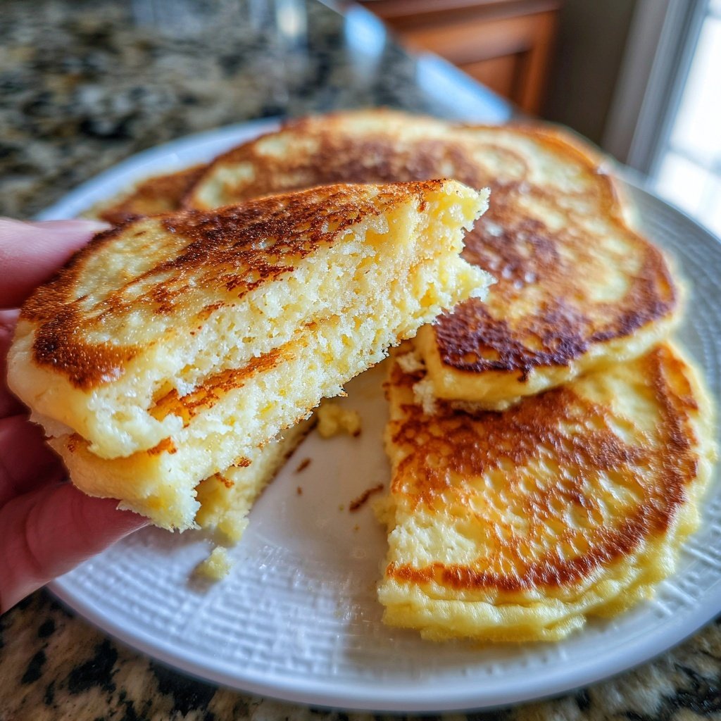 Italian-Style Ricotta Pancakes with Citrus Zest​
