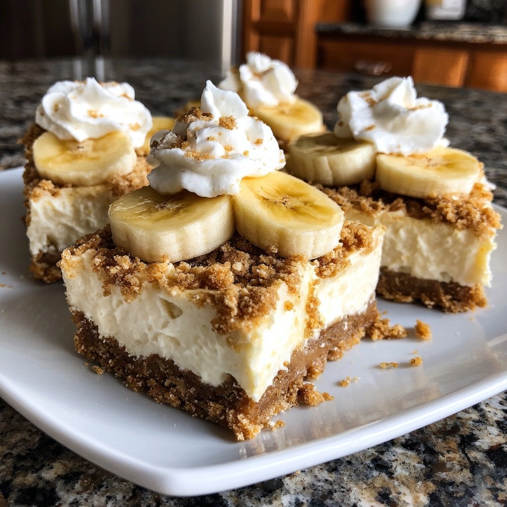 Banana Cream Cheesecake Bites