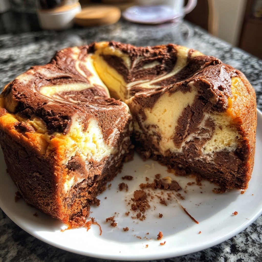 Galentine's Marble Cheesecake Cake