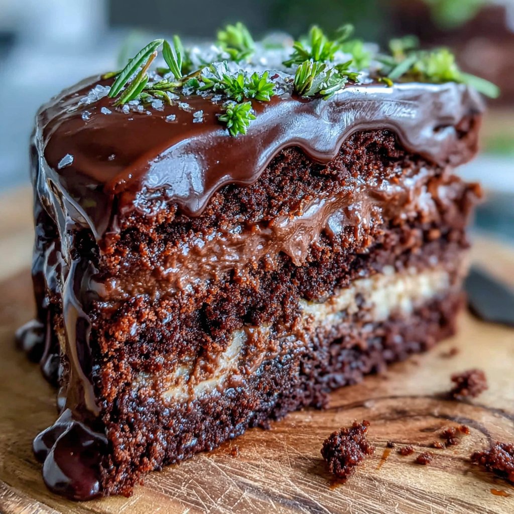 Chocolate Ganache Celebration Cake