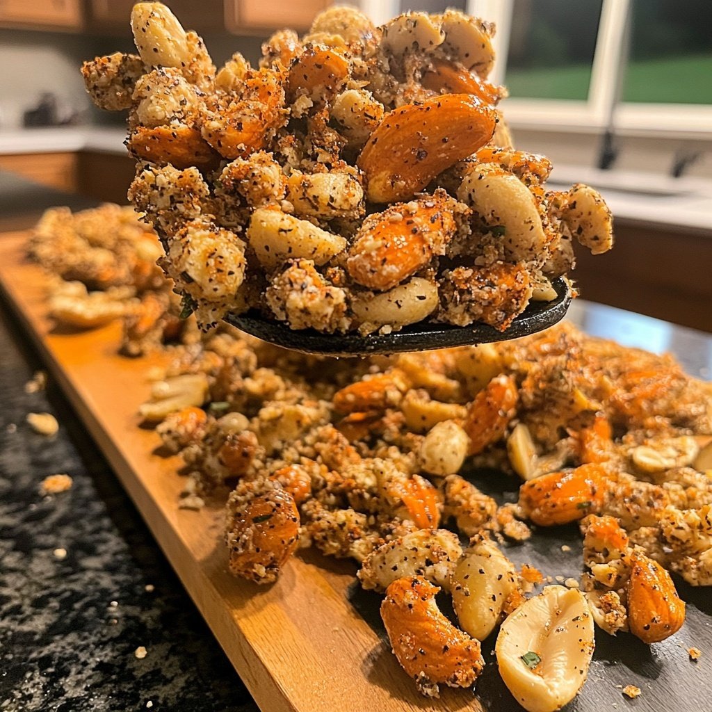 Buffalo Ranch Roasted Nuts